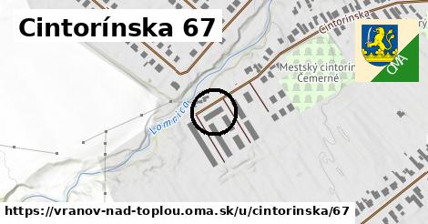 Cintorínska 67, Vranov nad Topľou