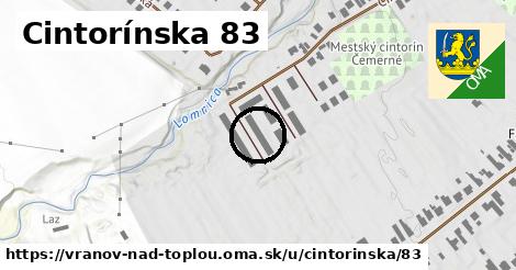 Cintorínska 83, Vranov nad Topľou