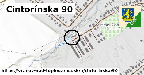 Cintorínska 90, Vranov nad Topľou