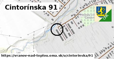 Cintorínska 91, Vranov nad Topľou