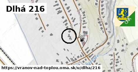 Dlhá 216, Vranov nad Topľou