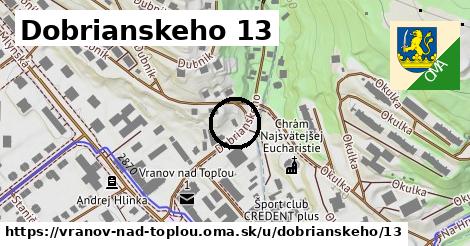 Dobrianskeho 13, Vranov nad Topľou