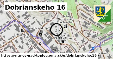 Dobrianskeho 16, Vranov nad Topľou