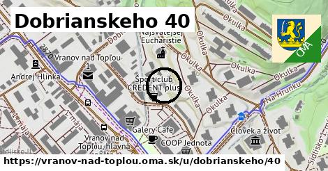 Dobrianskeho 40, Vranov nad Topľou