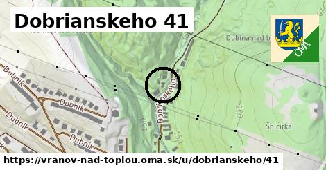 Dobrianskeho 41, Vranov nad Topľou