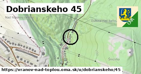 Dobrianskeho 45, Vranov nad Topľou