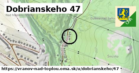 Dobrianskeho 47, Vranov nad Topľou
