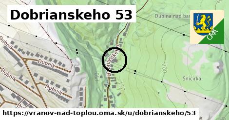 Dobrianskeho 53, Vranov nad Topľou