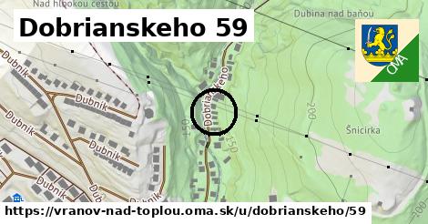 Dobrianskeho 59, Vranov nad Topľou