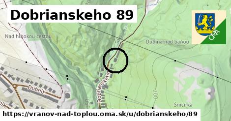 Dobrianskeho 89, Vranov nad Topľou