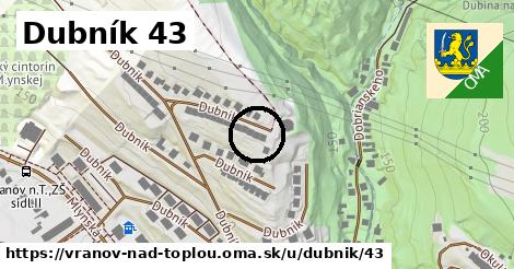 Dubník 43, Vranov nad Topľou