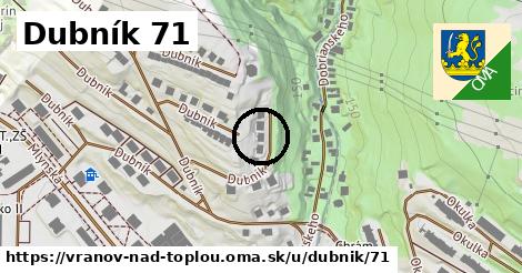 Dubník 71, Vranov nad Topľou