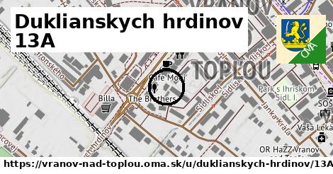 Duklianskych hrdinov 13A, Vranov nad Topľou