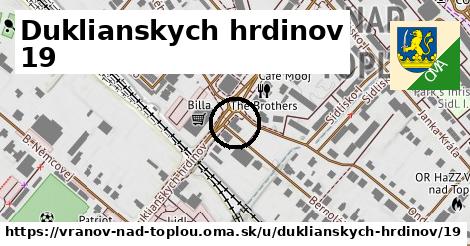 Duklianskych hrdinov 19, Vranov nad Topľou