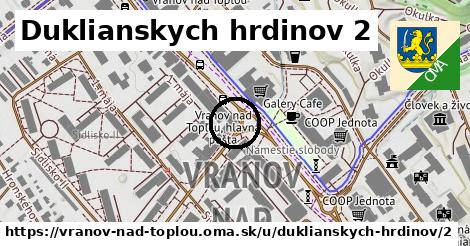 Duklianskych hrdinov 2, Vranov nad Topľou