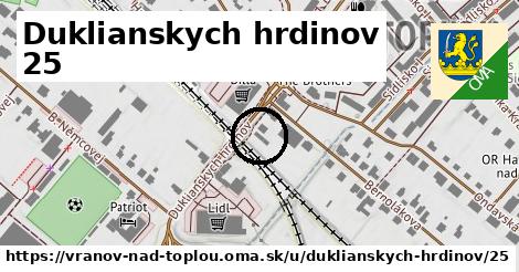 Duklianskych hrdinov 25, Vranov nad Topľou