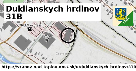 Duklianskych hrdinov 31B, Vranov nad Topľou