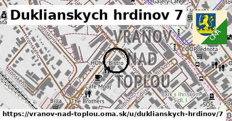 Duklianskych hrdinov 7, Vranov nad Topľou