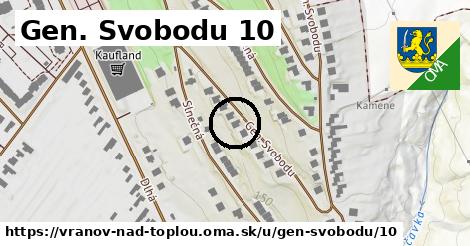 Gen. Svobodu 10, Vranov nad Topľou