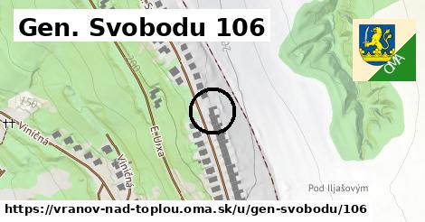 Gen. Svobodu 106, Vranov nad Topľou