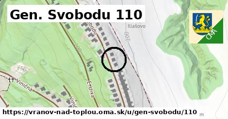 Gen. Svobodu 110, Vranov nad Topľou