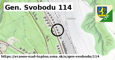 Gen. Svobodu 114, Vranov nad Topľou