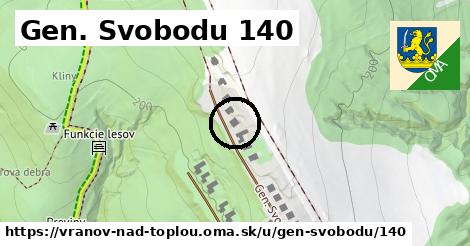 Gen. Svobodu 140, Vranov nad Topľou
