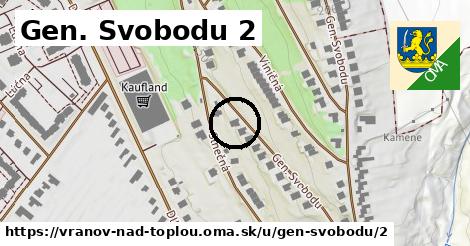 Gen. Svobodu 2, Vranov nad Topľou