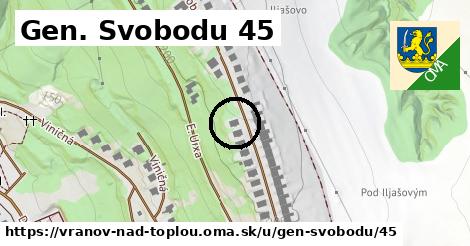 Gen. Svobodu 45, Vranov nad Topľou