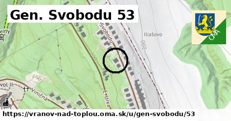 Gen. Svobodu 53, Vranov nad Topľou