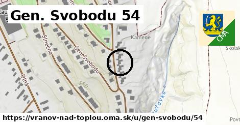 Gen. Svobodu 54, Vranov nad Topľou