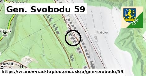 Gen. Svobodu 59, Vranov nad Topľou