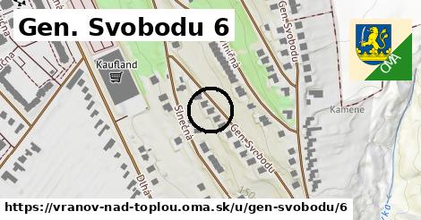 Gen. Svobodu 6, Vranov nad Topľou