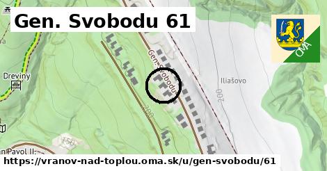 Gen. Svobodu 61, Vranov nad Topľou