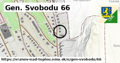 Gen. Svobodu 66, Vranov nad Topľou