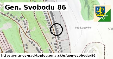 Gen. Svobodu 86, Vranov nad Topľou