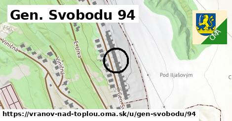 Gen. Svobodu 94, Vranov nad Topľou