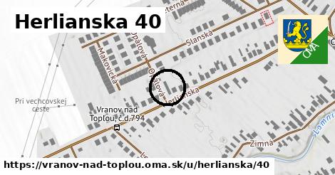 Herlianska 40, Vranov nad Topľou