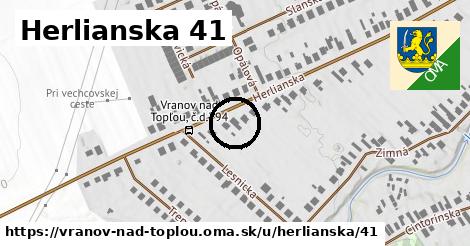 Herlianska 41, Vranov nad Topľou