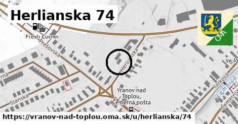 Herlianska 74, Vranov nad Topľou