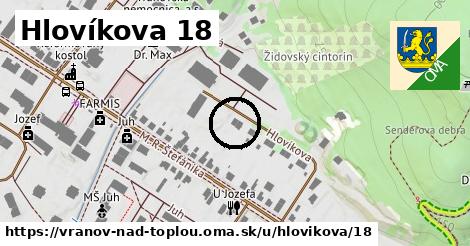 Hlovíkova 18, Vranov nad Topľou