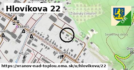 Hlovíkova 22, Vranov nad Topľou