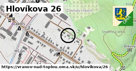 Hlovíkova 26, Vranov nad Topľou