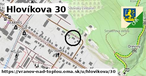 Hlovíkova 30, Vranov nad Topľou