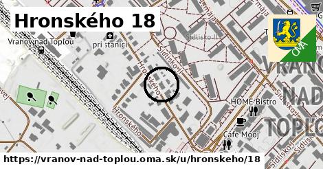 Hronského 18, Vranov nad Topľou