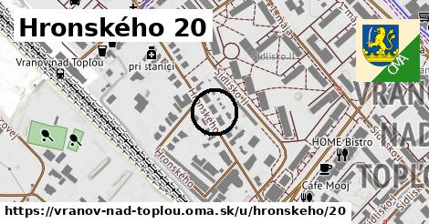 Hronského 20, Vranov nad Topľou