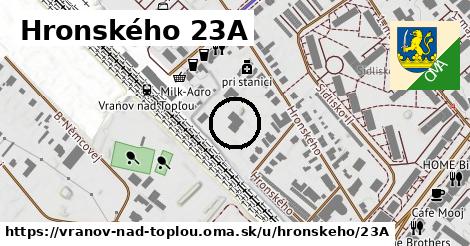 Hronského 23A, Vranov nad Topľou