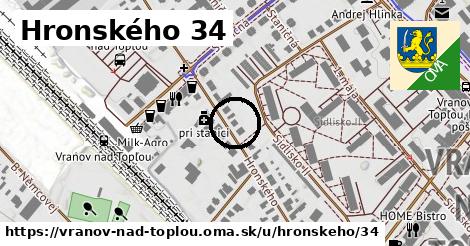 Hronského 34, Vranov nad Topľou