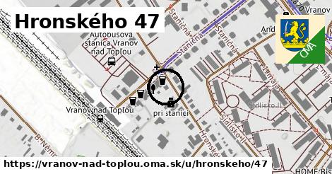 Hronského 47, Vranov nad Topľou