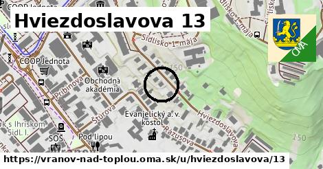 Hviezdoslavova 13, Vranov nad Topľou